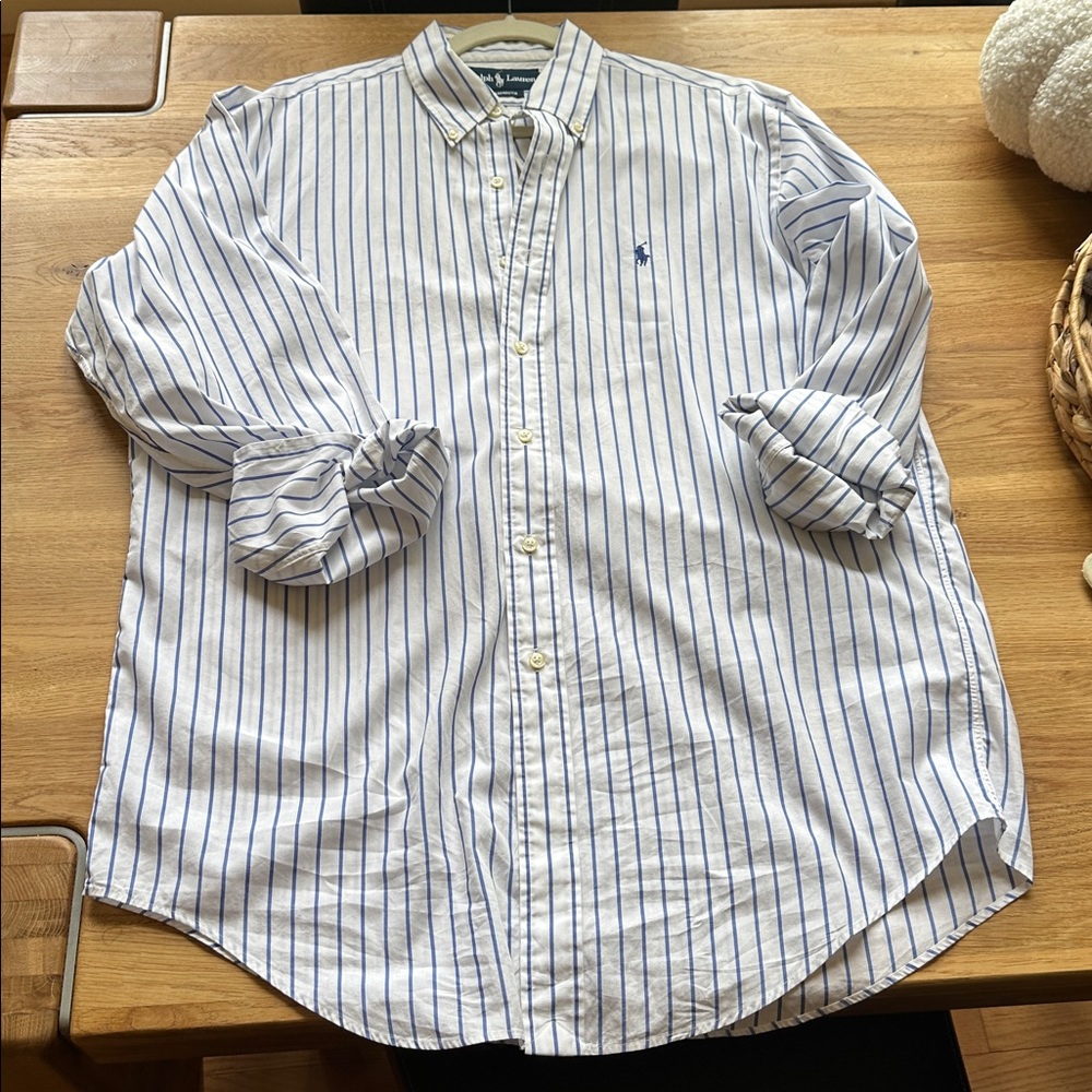 Ralph Lauren Men's  Striped Long Sleeve Shirt